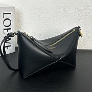 Loewe Puzzle Fold Pouch Black 28x18x7cm - 5