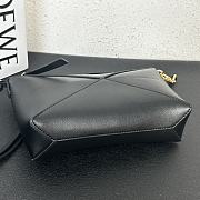 Loewe Puzzle Fold Pouch Black 28x18x7cm - 2