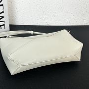 Loewe Puzzle Fold Pouch White 28x18x7cm - 5