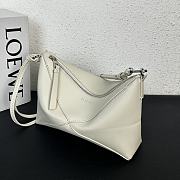 Loewe Puzzle Fold Pouch White 28x18x7cm - 3