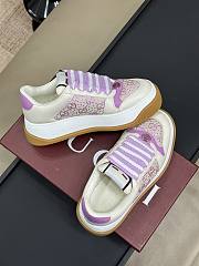 Gucci Women's Screener Sneaker Purple - 4