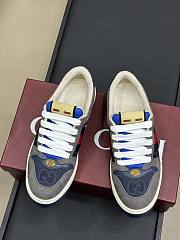 Gucci GG Screener Sneaker Grey Suede - 2