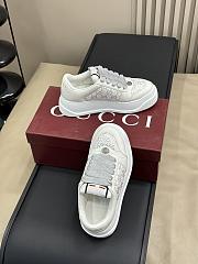 Gucci Screener Sneaker Light Grey - 5