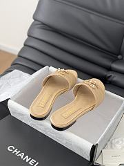 Chanel Beige Slides 04 - 2