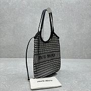 Miu Miu Black Tote Bag 34x40x60cm - 2