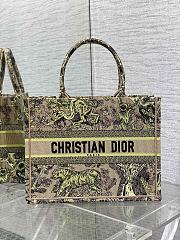 Dior Medium Dioriviera Book Tote Raffia Yellow 36 x 27.5 x 16.5 cm - 1