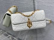 Dior Miss Daisy Mini Bag White Lambskin 22 x 12.5 x 4 cm - 1