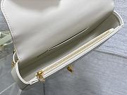 Dior Miss Daisy Mini Bag White Lambskin 22 x 12.5 x 4 cm - 3