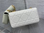 Dior Miss Daisy Mini Bag White Lambskin 22 x 12.5 x 4 cm - 2