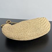 Bottega Veneta Sardine Top Handle Bag Raffia 33x20x4cm - 6