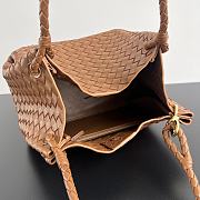 Bottega Veneta Medium Andiamo Parachute Tote Caramel 30x26x20cm - 4