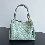 Bottega Veneta Medium Andiamo Parachute Tote Green 30x26x20cm - 1