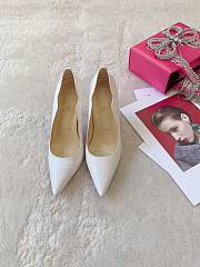 Christian Louboutin White Pump Heel Patent 10cm - 2