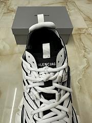 Balenciaga Track Sneaker White Black - 5