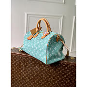 Louis Vuitton LV Speedy P9 Green Bandoulière 40 40 x 26 x 23 cm - 4