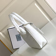 Prada Re-Edition 2005 Re-Nylon Bag White 23x13x5cm - 3