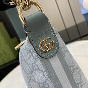 Gucci Ophidia GG Super Mini Shoulder Bag Blue 20x18.5x10cm - 6