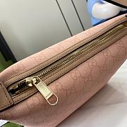 Gucci Ophidia GG Super Mini Shoulder Bag Pink 20x18.5x10cm - 4