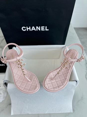 Chanel 24C Pink Sandal