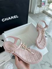 Chanel 24C Pink Sandal - 3