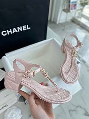 Chanel 24C Pink Sandal - 2