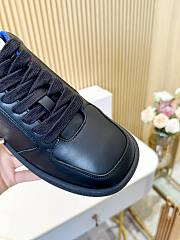 Burberry Leather Stock Black Sneakers - 4