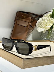 Celine Black Gold Sunglasses - 1