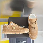 Prada Faded Suede Sneakers Cinnamon - 1