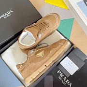 Prada Faded Suede Sneakers Cinnamon - 3