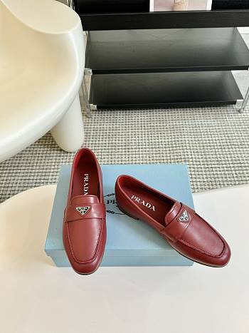 Prada Red Wine Loafer