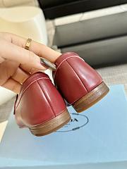 Prada Red Wine Loafer - 5