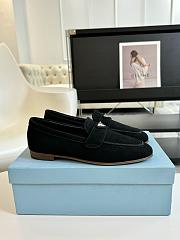 Prada Black Suede Loafer - 3