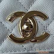 Chanel Coco Handle 92991 Light Blue Size 28cm - 3