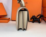 Hermes Constance Epsom Beige Silver 19cm - 5