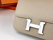 Hermes Constance Epsom Beige Silver 19cm - 4