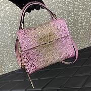 Valentino Gravani Pink VSling Mini Top Handle Bag 19x13x9cm - 6