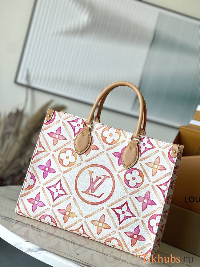 Louis Vuitton LV OnTheGo MM Coral 35 x 27 x 14 cm - 1