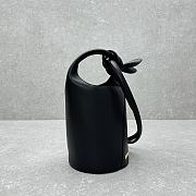 Jacquemus Le Petit Tourni Black Bucket Bag 19x24.5x38cm - 4