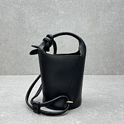 Jacquemus Le Petit Tourni Black Bucket Bag 19x24.5x38cm - 2