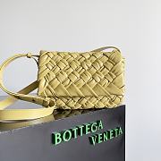 Bottega Veneta Small Rumple Messenger Yellow 21x14x5cm - 1