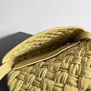 Bottega Veneta Small Rumple Messenger Yellow 21x14x5cm - 3