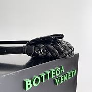 Bottega Veneta Small Rumple Messenger Black 21x14x5cm - 6