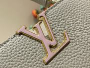 Louis Vuitton LV Capucines BB White Quartz 27 x 18 x 9 cm - 2