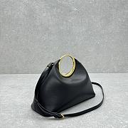 Jacquemus Le Petit Calino Leather Black Tote Bag 33x14x25cm - 2