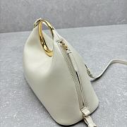 Jacquemus Le Petit Calino Leather White Tote Bag 33x14x25cm - 6