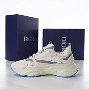 Dior B22 Sneakers Cream Blue - 4