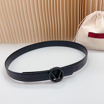 Valentino Black Belt 3cm