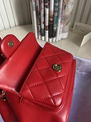 Chanel Backpack Duma Red 18x18x20cm - 5