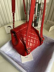 Chanel Backpack Duma Red 18x18x20cm - 4