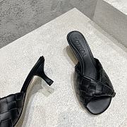 Bottega Veneta Blink Mule Black Heel 5cm - 3